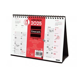 CALENDARIO SOBREMESA 2025 ESCRIBIR XS FINOCAM