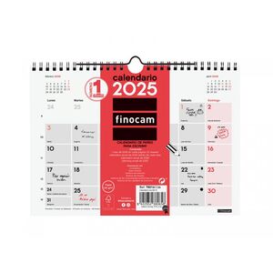CALENDARIO DE PARED 2025 ESCRIBIR S FINOCAM