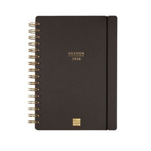 AGENDA 2025/2026 16 MESES HAIKU E10 SVH NEGRO FINOCAM