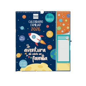 CALENDARIO DE PARED 2025/2026 16 MESES AVENTURA FINOCAM