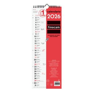 CALENDARIO NEUTRO DE PARED PARA ESCRIBIR 2026 L