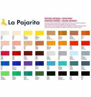 PINTURA SATINADA LA PAJARITA OXIDO ROJO L-8 35ML