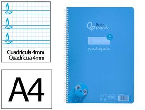 BLOC PAUTAGUIA A4 4MM LIDERPAPEL ESPIRAL