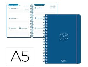AGENDA ESCOLAR 2026/2027 A5 SV AZUL LIDERPAPEL
