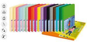 CARTULINA FABRISA A4 50 UNIDADES MORADA 180 GR