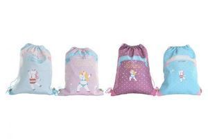 MOCHILA POLIESTER 28X36 UNICORNIO 