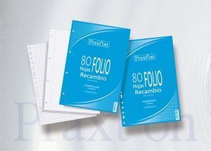 RECAMBIO PRAXTON A4 1 RAYA 80GR