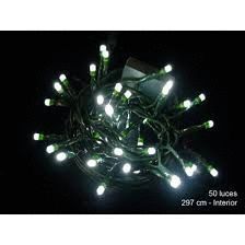 GUIRNALDA 50 LUCES LED BLANCO 147CM