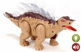 DINOSAURIO MOVIMIENTO, LUZ Y SONIDO 35CM