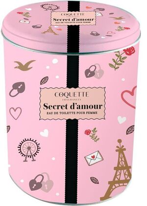 CAJA REGALO LATA 100ML COQUETTE SECRET D´AMOUR