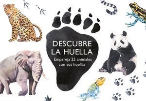 DESCUBRE LA HUELLA EMPAREJA 25 ANIMALES CON SUS HUELLAS