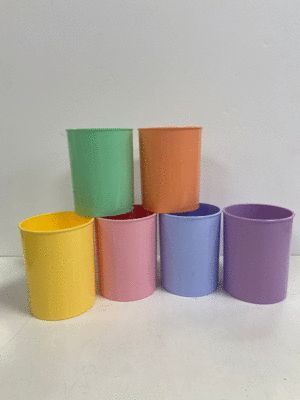 CUBILETE COLOR PASTEL MALVA