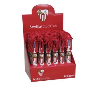 BOLIGRAFO 6 COLORES SEVILLA FC CON CORDON