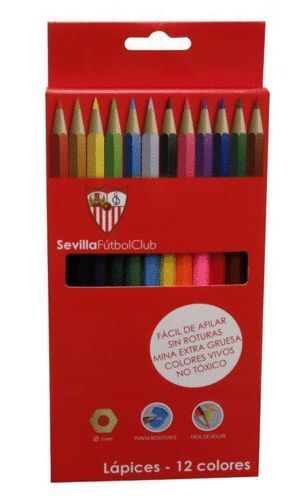 LAPICES DE COLORES SEVILLA 12 UDS