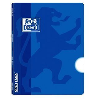 CUADERNO LISO A4 GRAPADO PVC OXFORD 48H AZUL