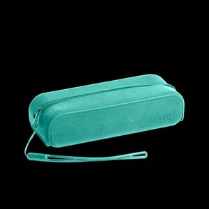 PORTATODO SILICONA VERDE AZULADO ENRI