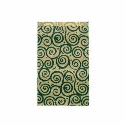 SOBRE 6X32 PAPEL KRAFT BUCLE VERDE
