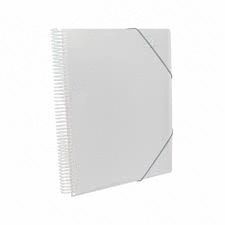 CARPETA DOSSIER PRYSE A4 ANILLAS 50 FUNDAS TRANSPARENTE