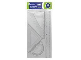 JUEGO DE REGLAS 4 PIEZAS QUALITY BISMARK