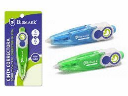 CINTA CORRECTORA BISMARK CLIK 5MM X 6M