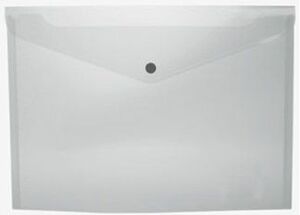 CARPETA SOBRE BROCHE PP A3 TRANSPARENTE