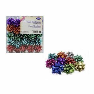 LAZOS REGALO METALIZADO 4CM 10 COLORES 325315 C/50U