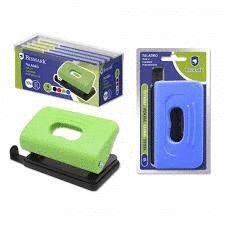 TALADRO 2 AGUJEROS 10 HOJAS SHINY COLOR BISMARK BLISTER