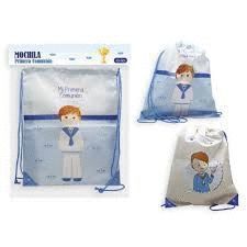 MOCHILA CUERDAS MI PRIMERA COMUNION NIÑO