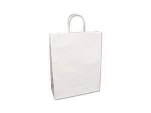 BOLSA PAPEL BLANCA MEDIANA