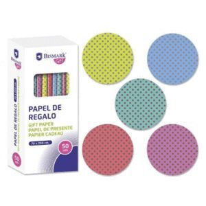 PAPEL DE REGALO TODOTIEMPO METALIZADO 70X200 CM