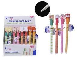 BOLIGRAFO BORRABLE GATITOS BISMARK