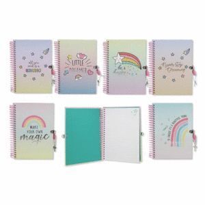 DIARIO CANDADO POESSA UNICORN