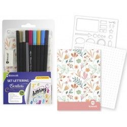 SET LETTERING ESCRITURA Y PLANTILLA BISMARK