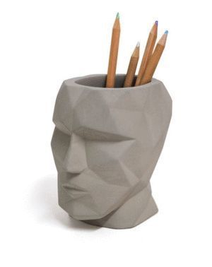 PORTALAPICES GRIS THE HEAD