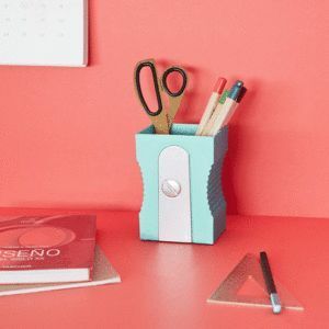 PORTALÁPICES SHARPENER TURQUESA