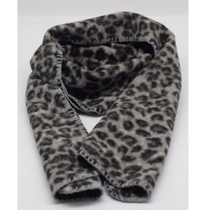 BUFANDA CTA ANIMAL PRINT NEGRA