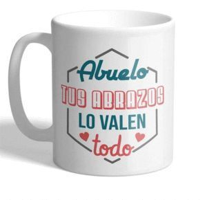 TAZA ABUELO TUS ABRAZOS LO VALEN TODO