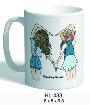 TAZA AMIGAS FOREVER