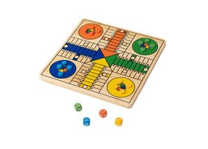 JUEGO DE MESA PARCHIS Y OCA BAMBOO FSC100%