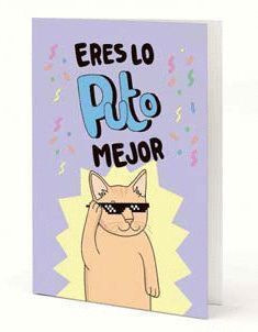 TARJETA MODERNA DE PUEBLO PUTO MEJOR