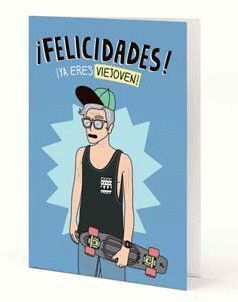 TARJETA MODERNA DE PUEBLO VIEJOVEN