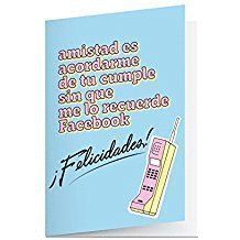 TARJETA LA VECINA RUBIA AMISTAD
