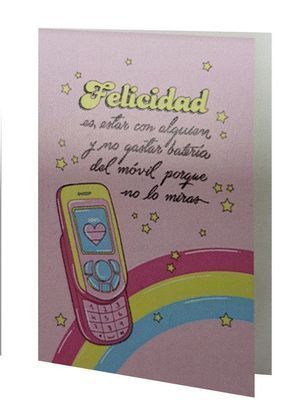 TARJETA SAN VALENTIN LA VECINA RUBIA