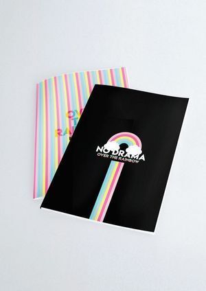 PACK 2 CUADERNOS COSIDOS LVR ARCOIRIS