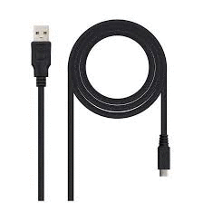 CABLE USB 2.0 TIPO A/M-MICRO USB B/M 1,8M NANOCABLE