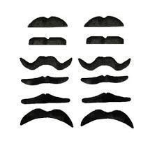 BLISTER 12 BIGOTES ADHESIVOS SURTIDOS