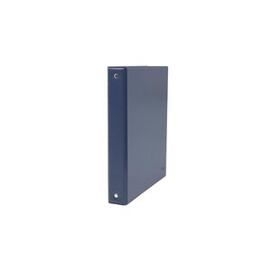 PORTABLOC SARO 4 ANILLAS 25MM PVC CUARTO AZUL