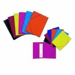 CARPETA A5 SOLAPA PVC AZUL PRAXTON