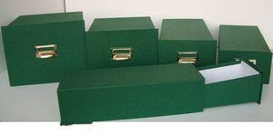 FICHERO CARTON 500F Nº2 75X125 VERDE