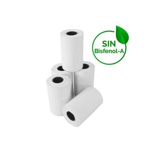 PAPEL TERMICO 57X35 SIN FENOL PAQUETE 10 UNIDADES